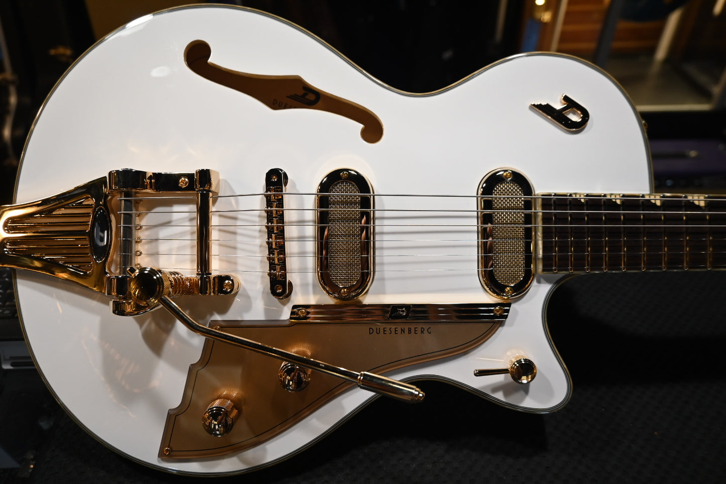 Duesenberg Starplayer TV Phonic - Venetian White Guitar #0101
