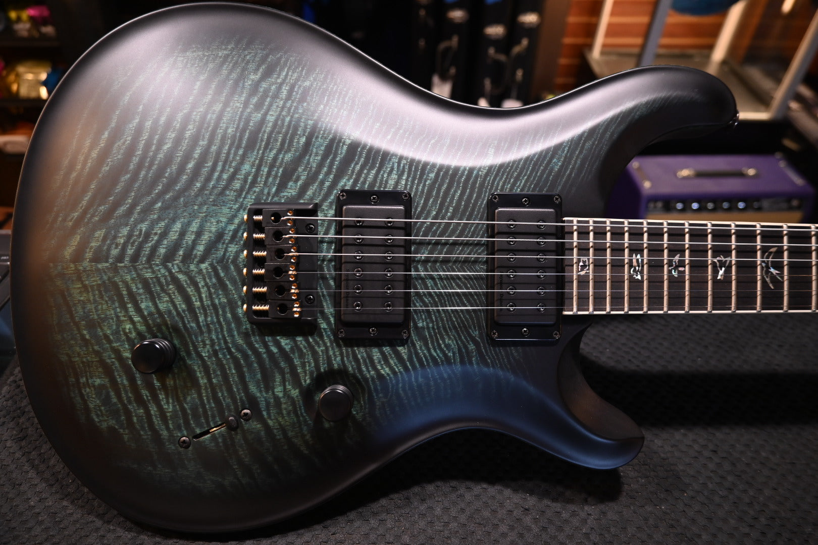 PRS Mark Holcomb - Cobalt Smokeburst Guitar #8968 - Danville Music