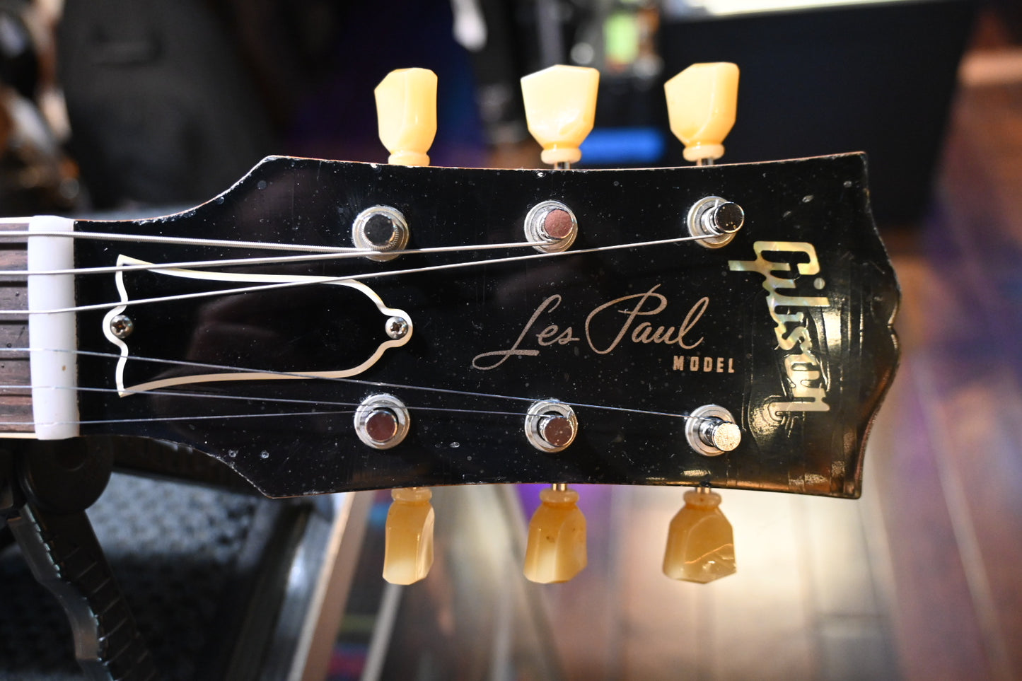 Gibson Custom Shop 1955 NAMM Show Les Paul Platinum Murphy Lab Light Aged 2025 - Platinum Guitar #5324