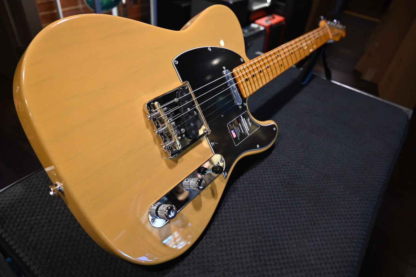 Fender American Professional II Telecaster - Butterscotch Blonde Guitar #6848 - Danville Music
