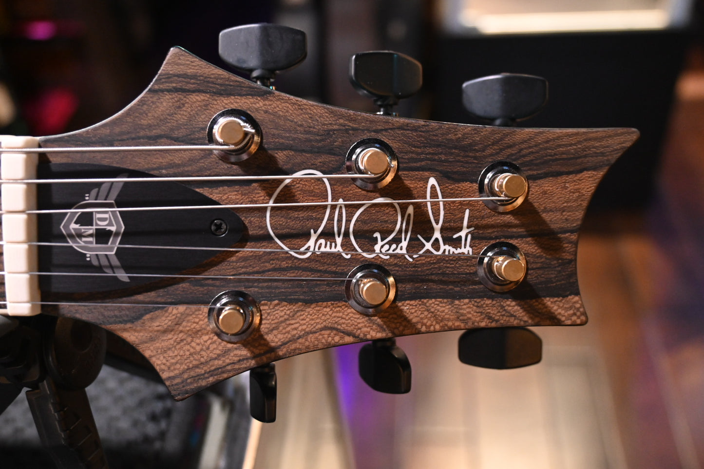 PRS Wood Library McCarty 594 Semi-Hollow Danville Music 35th Anniversary Artist Top - Bahamian Blue Guitar #8204