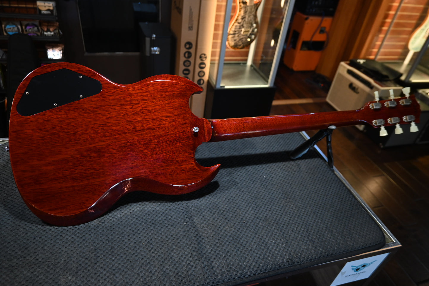 Gibson Custom Shop 1961 Les Paul SG Standard Reissue Stop-Bar VOS 2022 - Cherry Red Guitar #1421