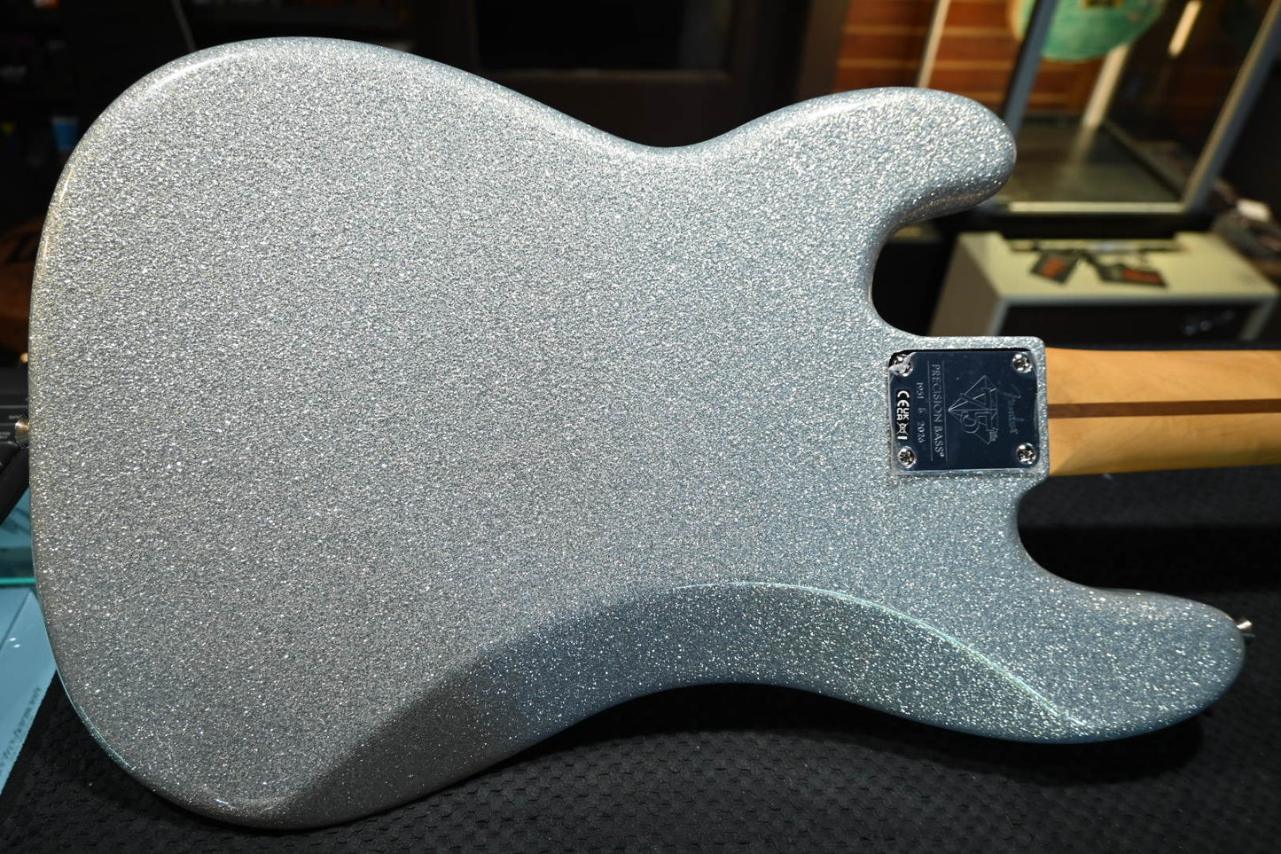 Fender 75th Anniversary Player II Precision Bass - Diamond Dust Sparkle Bass #5477 - Danville Music