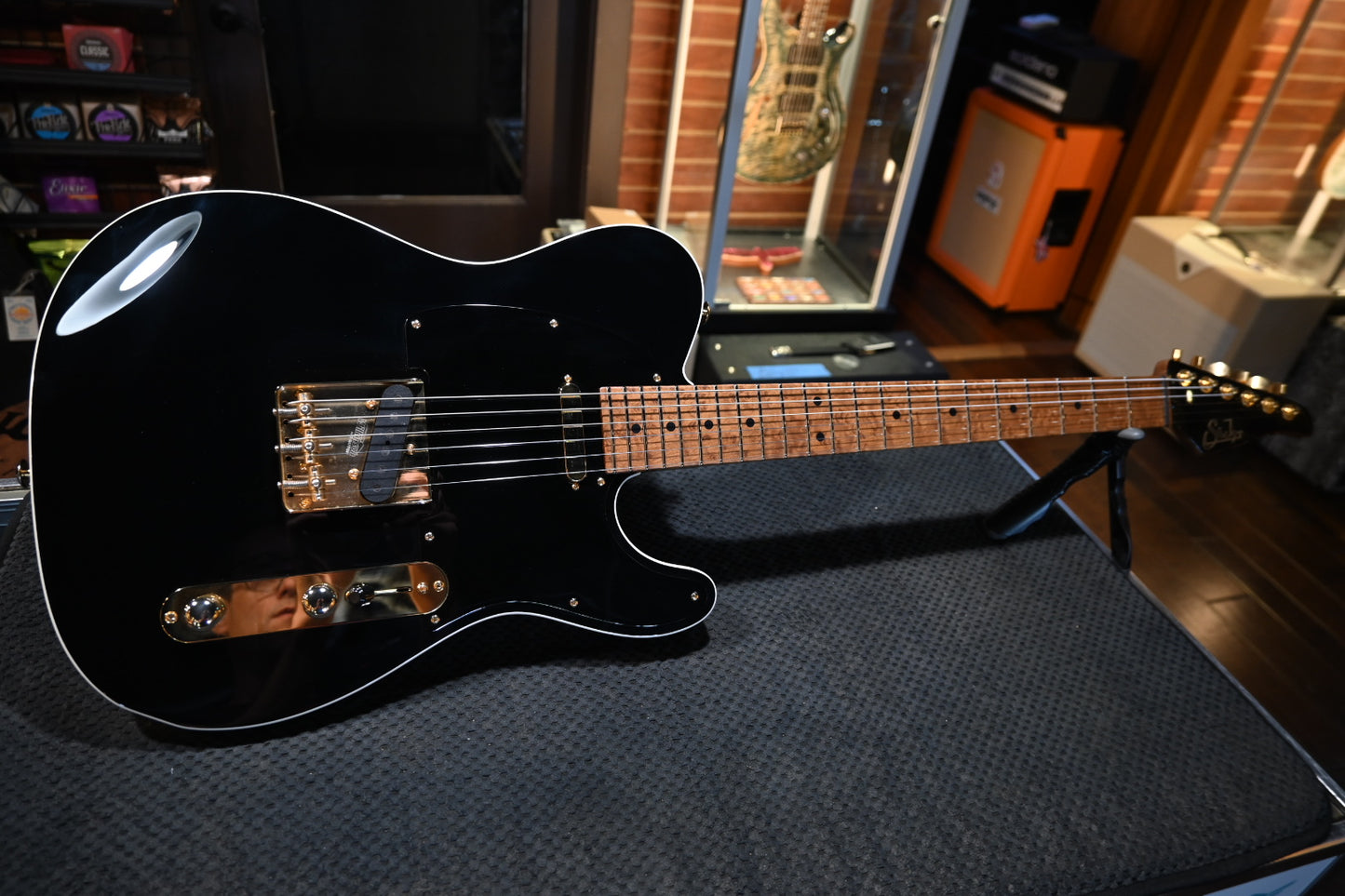 Suhr Mateus Asato Signature Series Classic T - Black Guitar #9849 USED