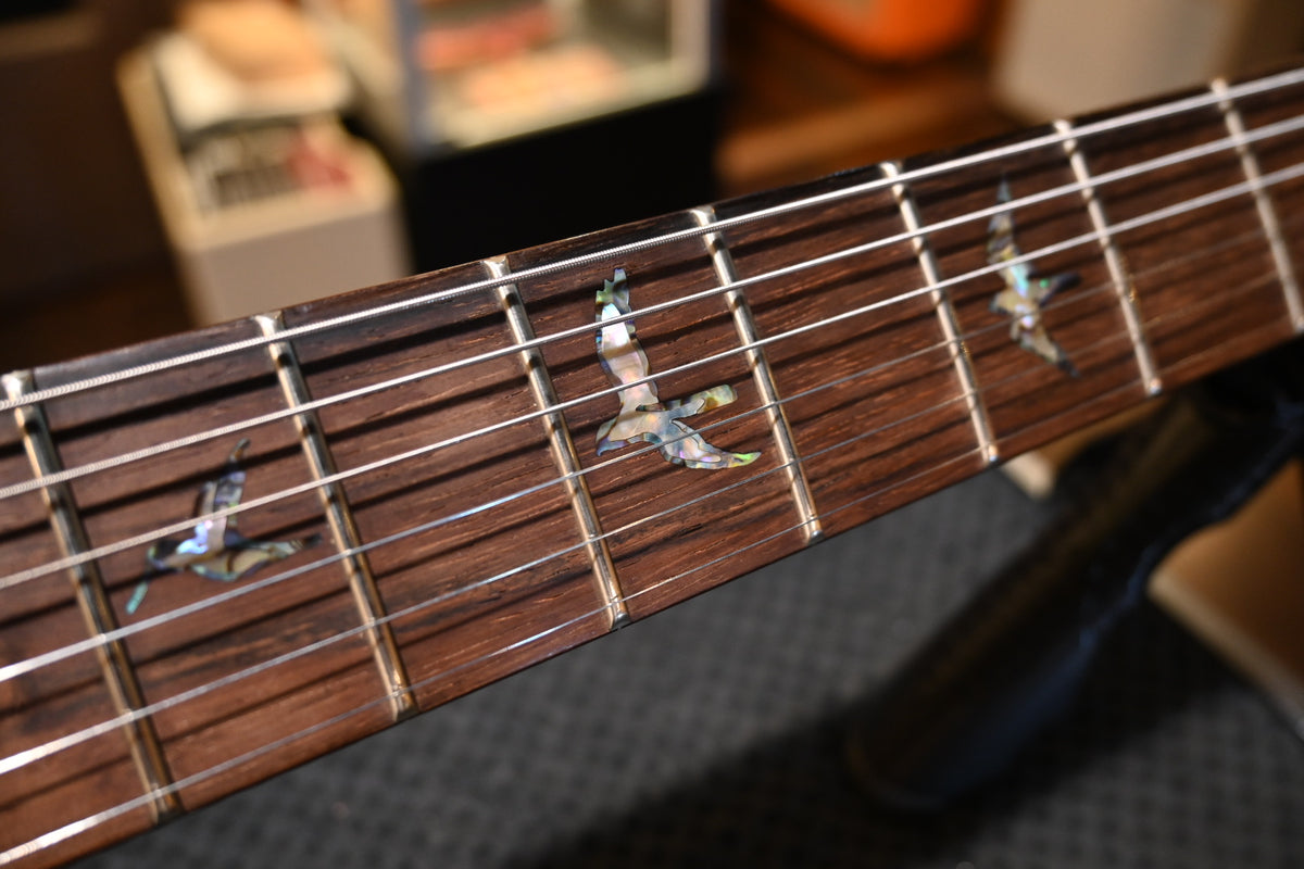 PRS Wood Library DGT 10-Top 2024 Brazilian - Gray Black Fade Guitar #2373