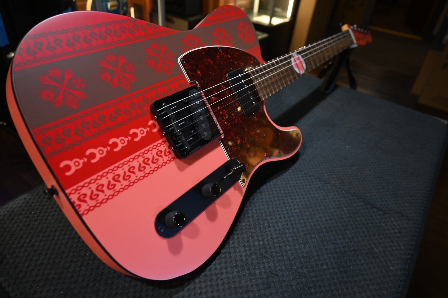Fender Monster Hunter Rathalos Telecaster - Rathalos Red Guitar #3241 - Danville Music