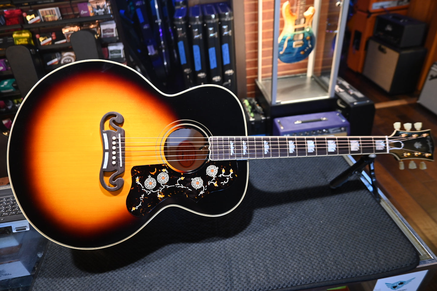 Epiphone 1957 SJ-200 Reissue - Vintage Sunburst Guitar #0071 - Danville Music