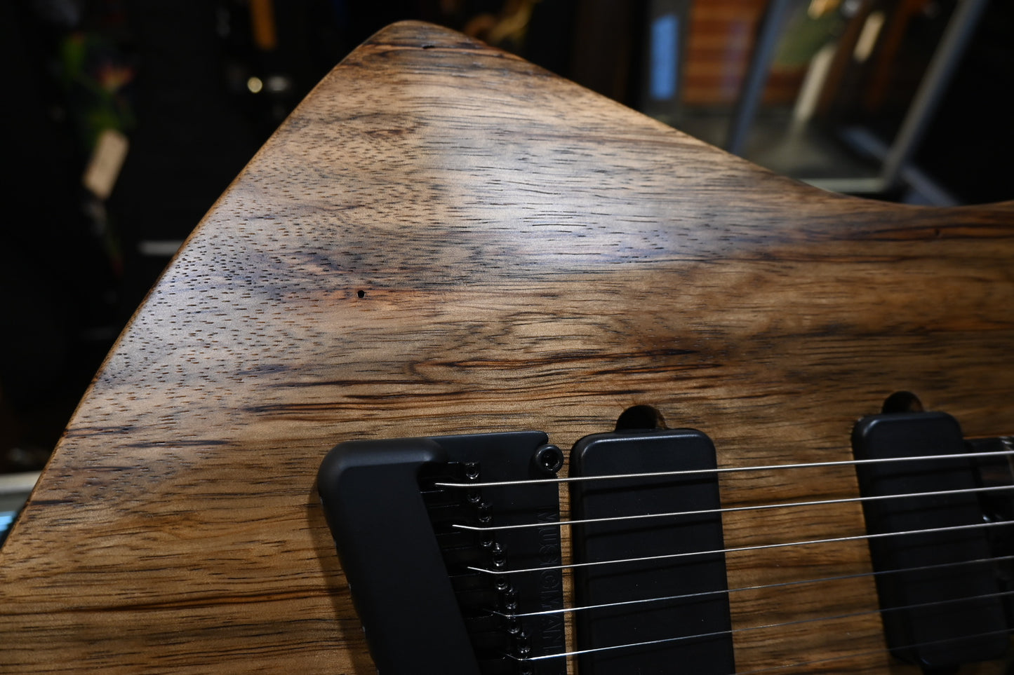 Music Man Kaizen 6 LTD - Black Limba Guitar #2213