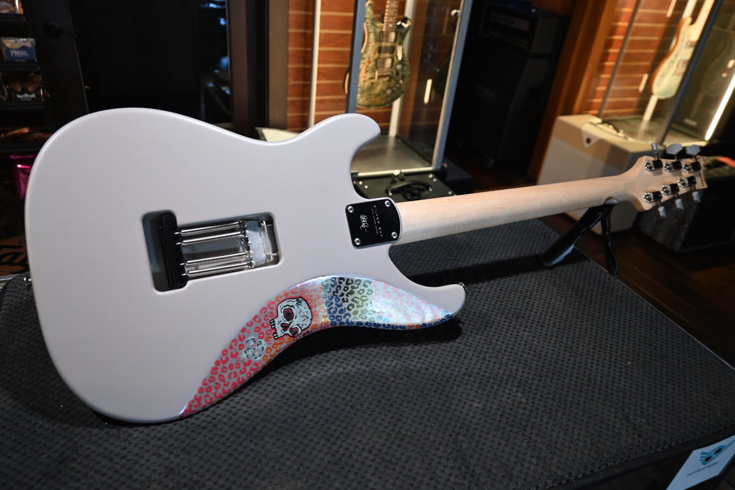PRS Silver Sky Danville Music x Rosati “Skull Menagerie” 2026 - Moc Sand Satin Guitar #4866