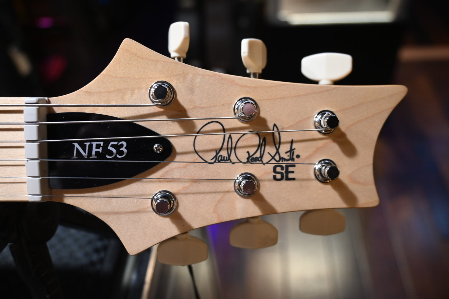 PRS SE NF53 - Black Doghair Guitar #6565 - Danville Music