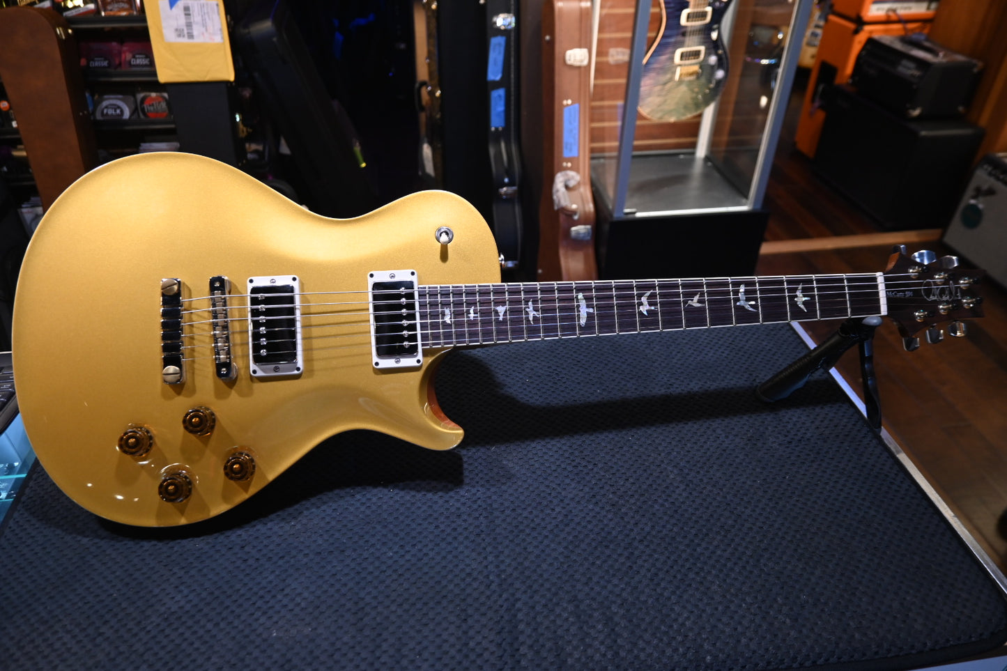 PRS McCarty SC 594 Single-Cut 2017 - Gold Top Guitar #2588 - Danville Music