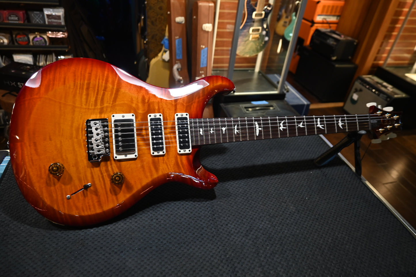 PRS S2 Studio - Dark Cherry Sunburst Guitar #0433 - Danville Music