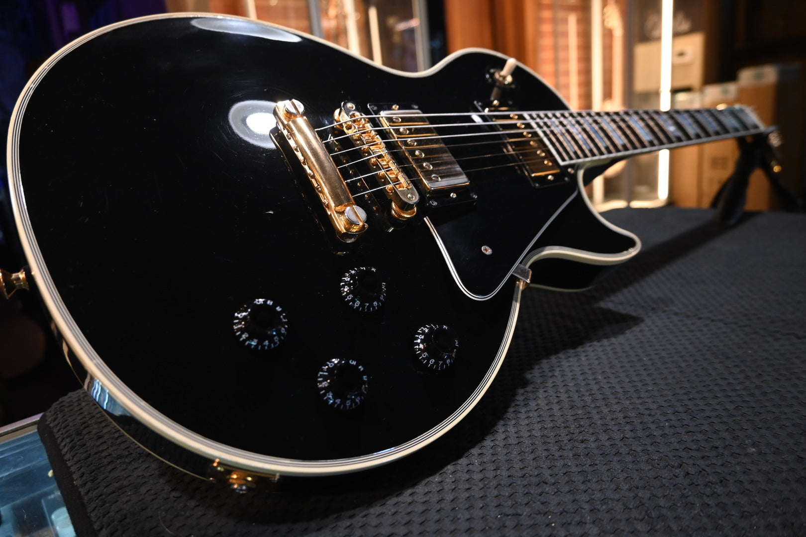 Gibson Custom Shop Les Paul Custom 1993 Ebony Guitar 3541