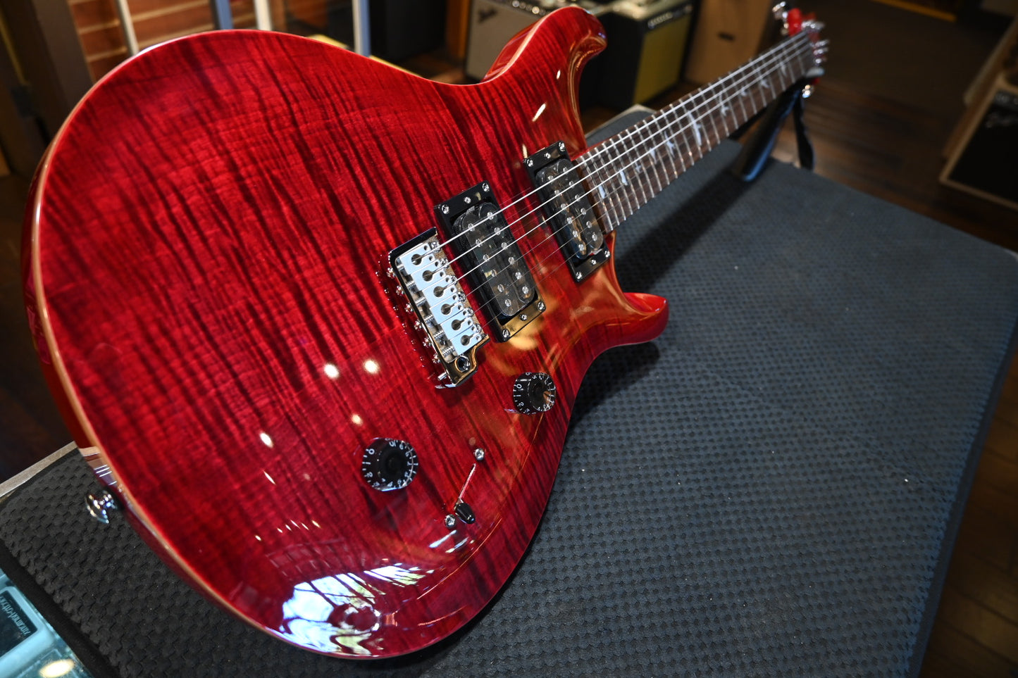 PRS SE Custom 24 Limited - Ruby Guitar #9048 - Danville Music