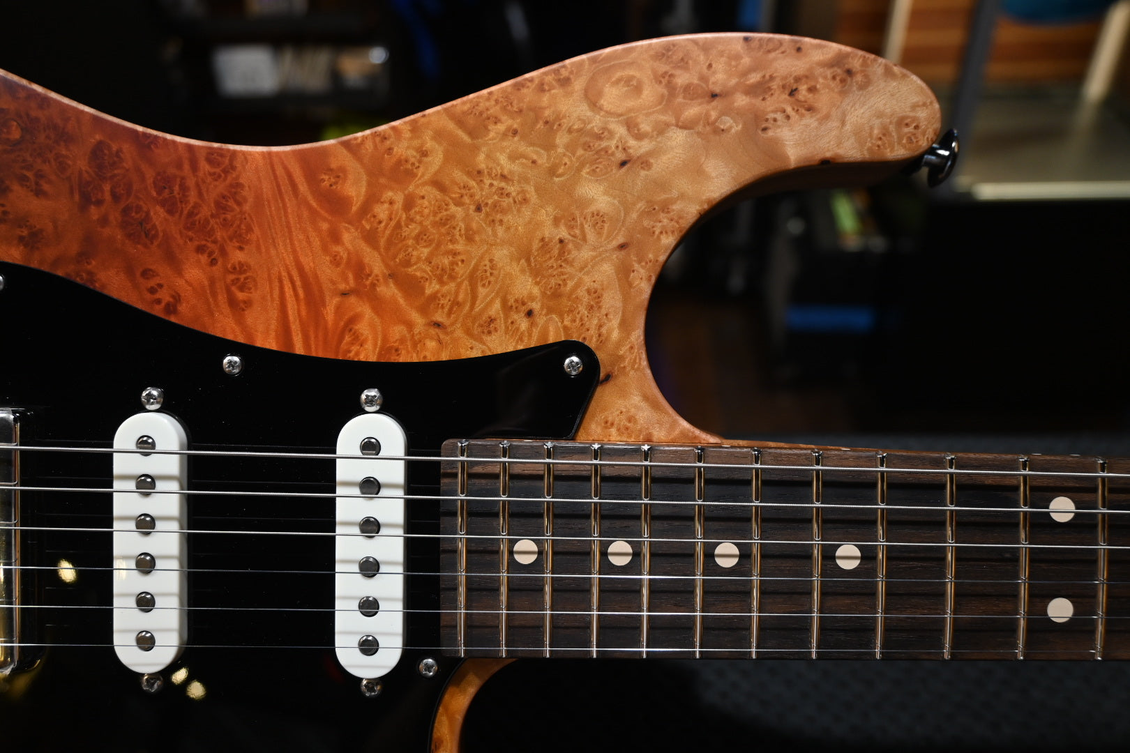 Suhr Custom Standard Maple Burl - Desert Gradient Guitar #1220 - Danville Music