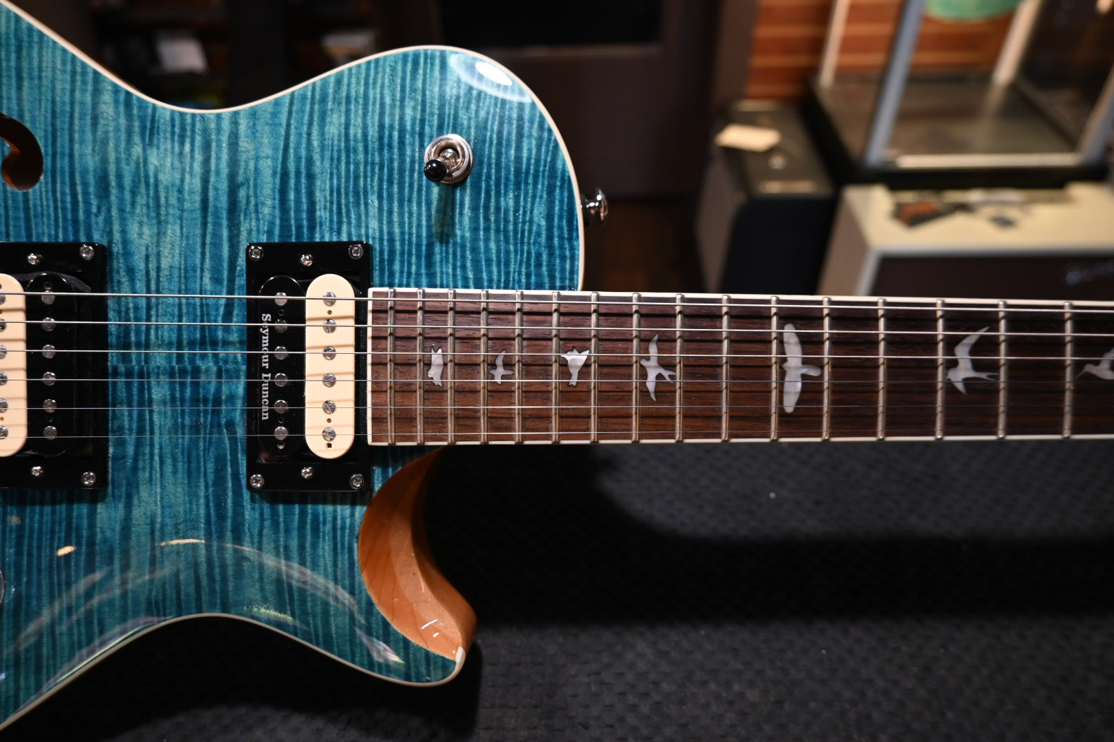PRS SE Zach Myers - Myers Blue Guitar #0597 USED - Danville Music
