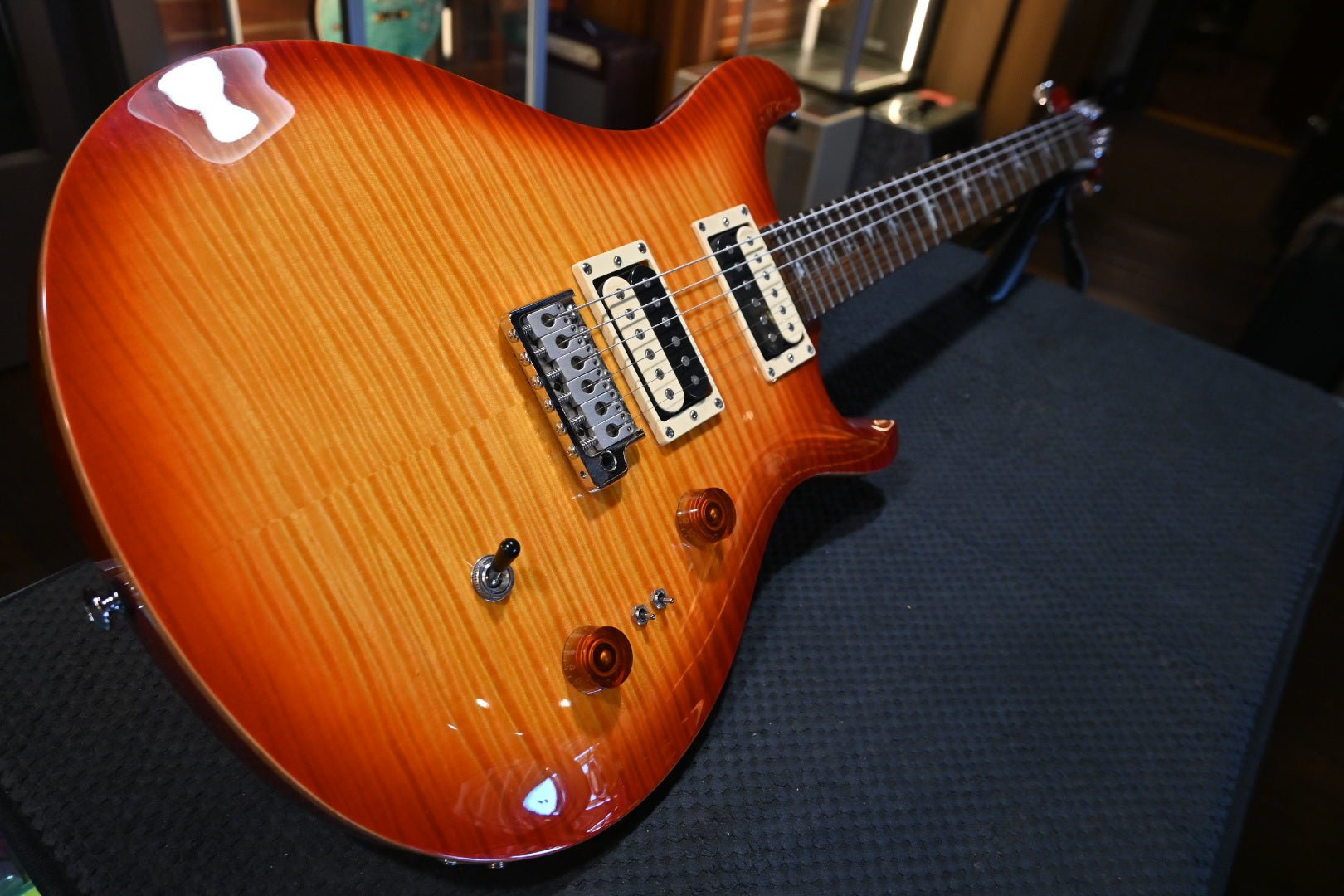 PRS SE Custom 24-08 - Vintage Sunburst Guitar #9484 USED - Danville Music