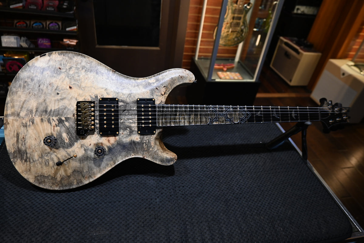 PRS Private Stock Custom 24 Gothic Buckeye Burl - Natural Satin Guitar #12250