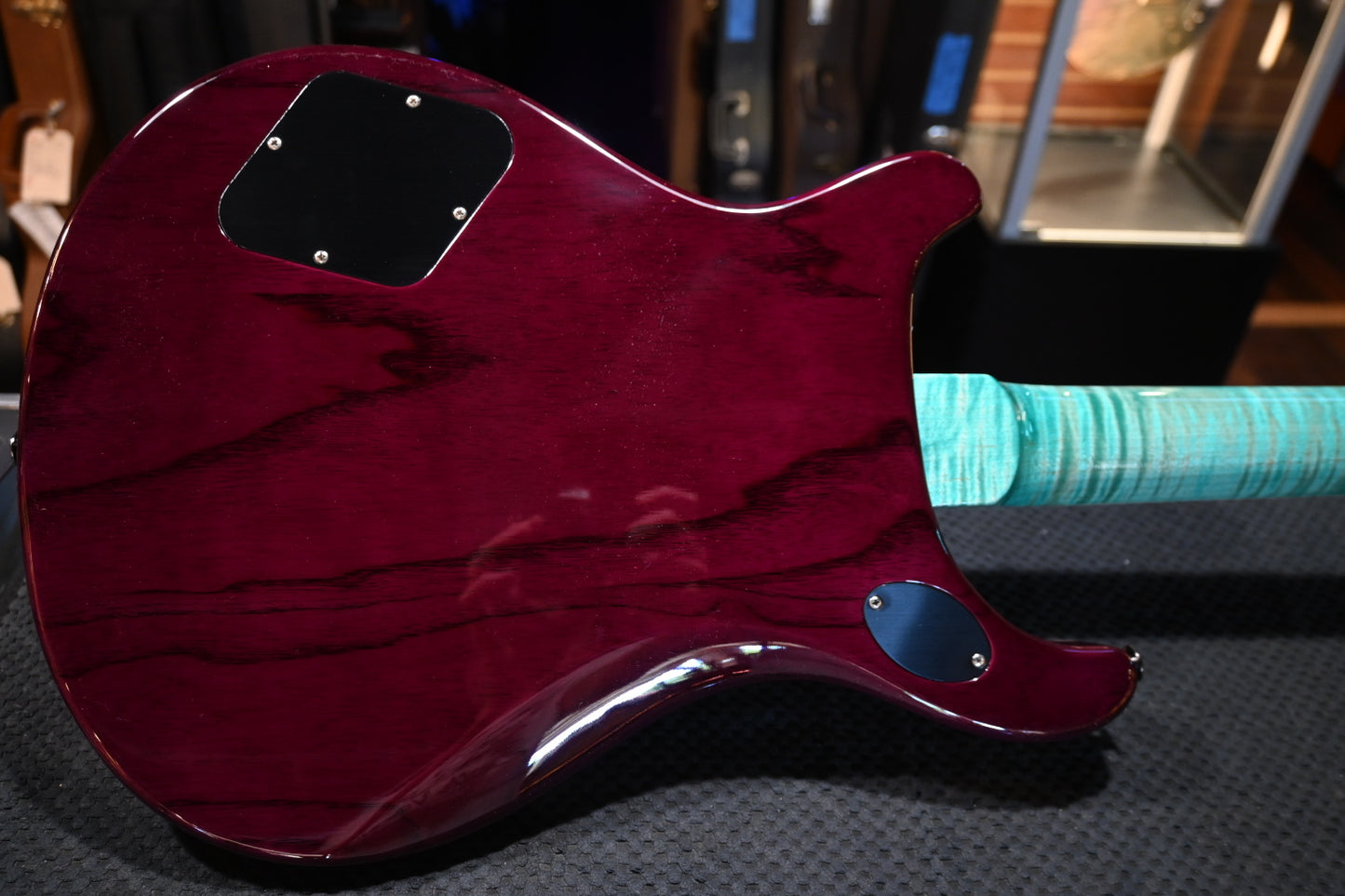 PRS Wood Library McCarty 594 Semi-Hollow Danville Music 35th Anniversary Artist Top - Bahamian Blue Guitar #8203