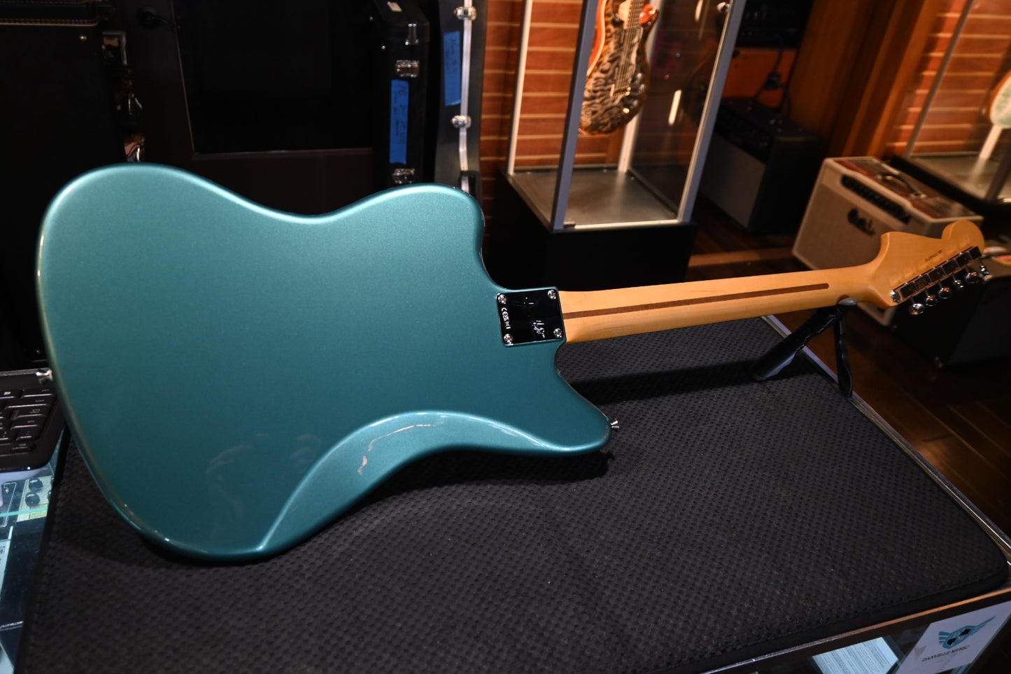 Fender American Professional Classic Jazzmaster - Faded Sherwood Green Metallic Guitar #3792