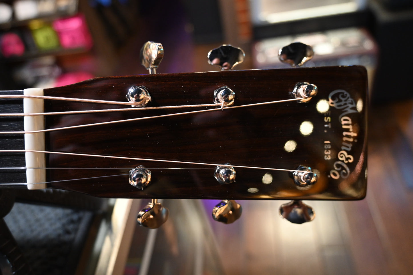 Martin Custom Shop OM-18 2022 Sitka Spruce/Mahogany Guitar #0695 - Danville Music