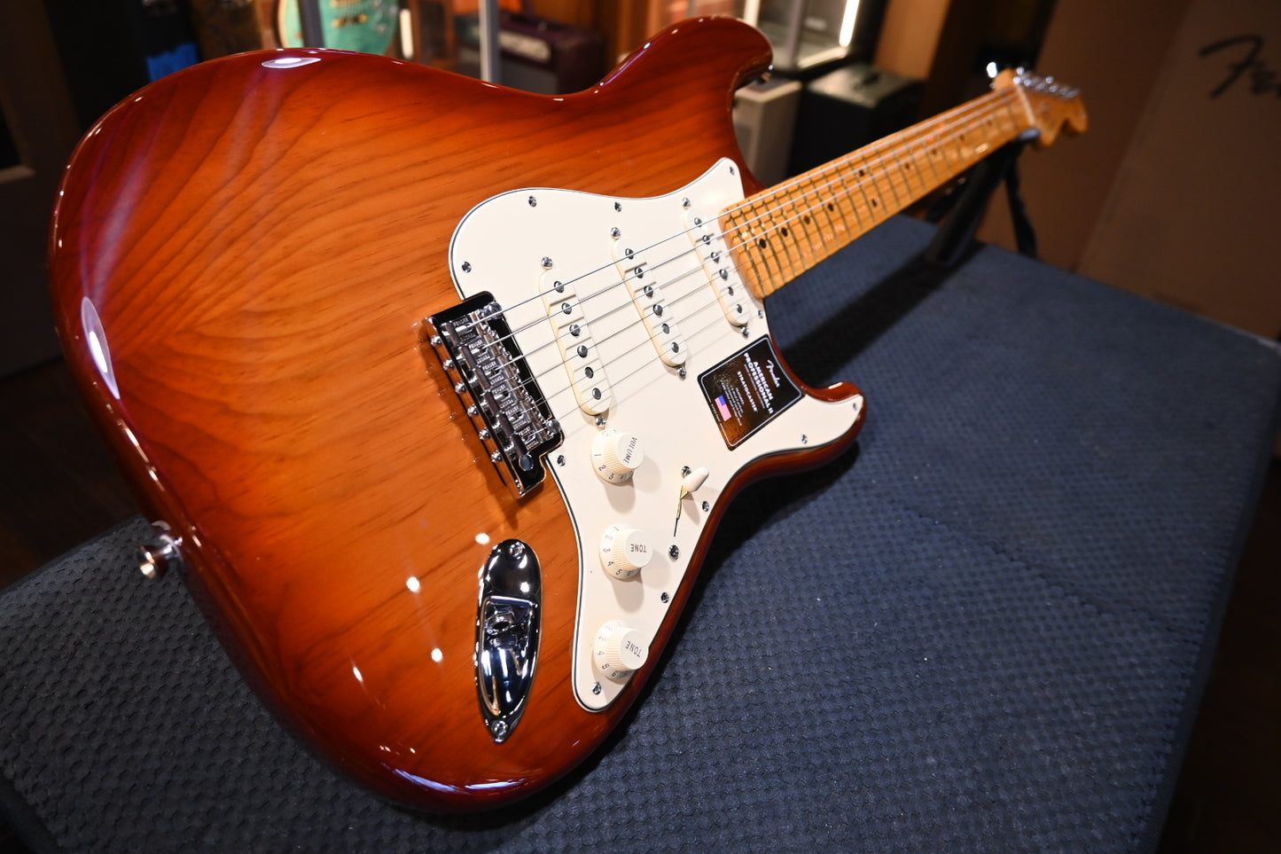 Fender American Professional II Stratocaster - Sienna Sunburst Guitar #2936