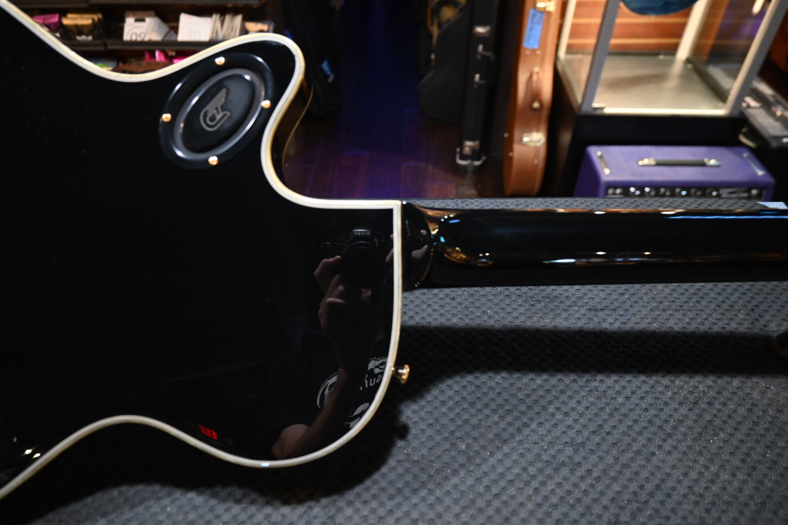 Duesenberg Starplayer TV Phonic - Black Guitar #0379 USED - Danville Music