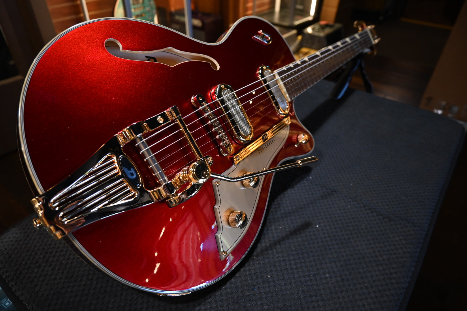 Duesenberg Starplayer TV Phonic - Balboa Red Pearl Guitar #6043 - Danville Music