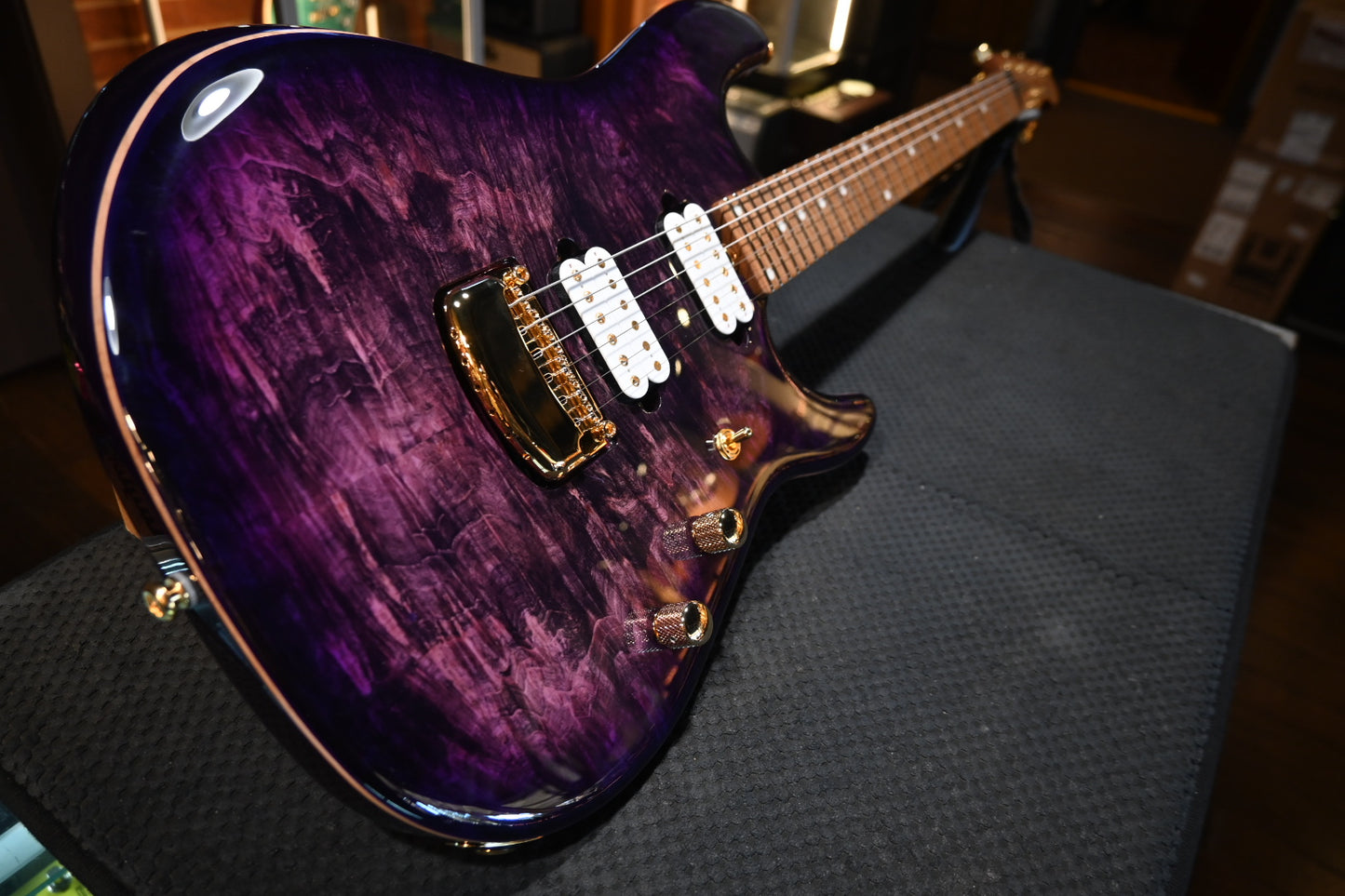 Music Man Jason Richardson Signature Cutlass - Majora Purple Guitar #2707 - Danville Music