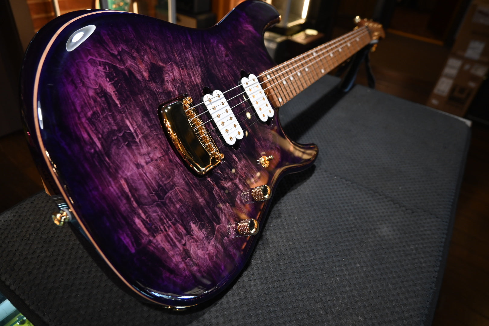 Music Man Jason Richardson Signature Cutlass - Majora Purple Guitar #2707 - Danville Music