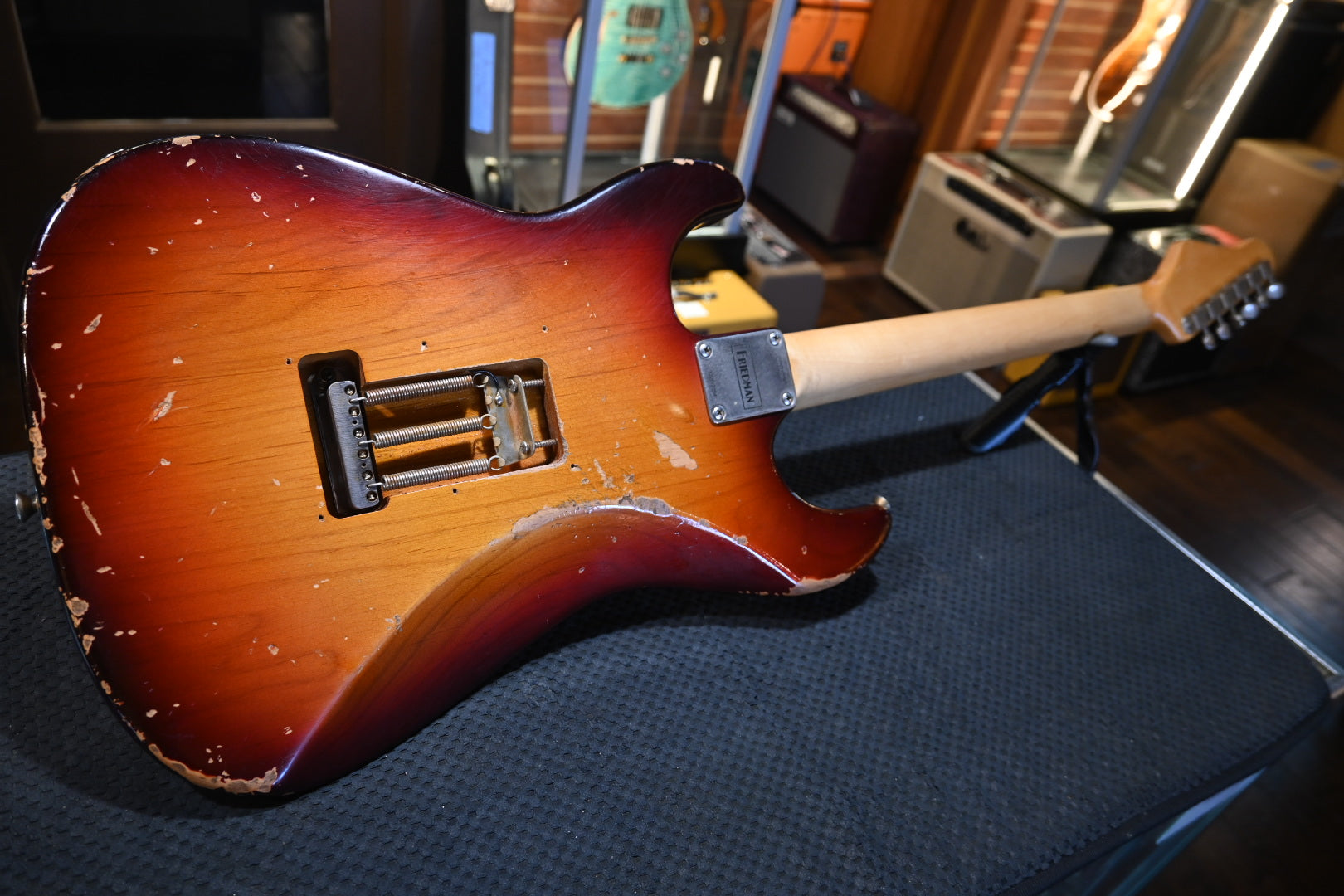 Friedman Vintage S HSS 2020 - Sunburst Guitar #1220 - Danville Music