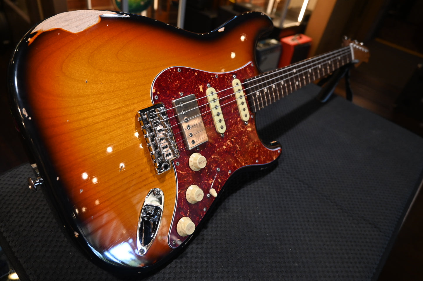 Suhr Custom Classic S Antique - 3 Tone Burst Guitar #0089