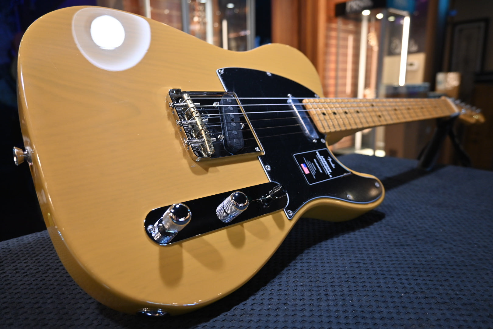Fender American Professional II Telecaster - Butterscotch Blonde Guitar #0984 - Danville Music