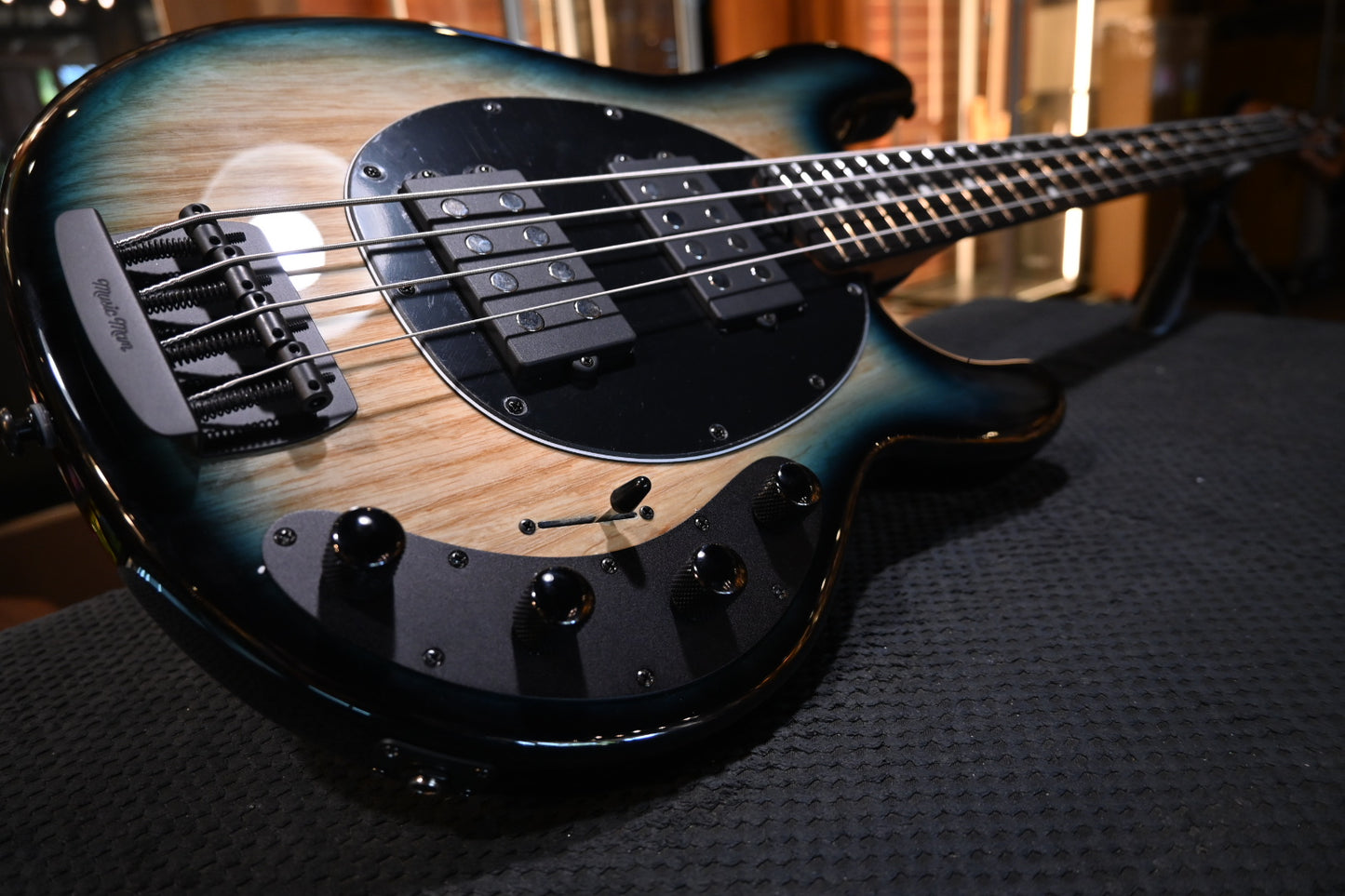Music Man Stingray Special HH - Mean Blue Burst Bass #0962 - Danville Music
