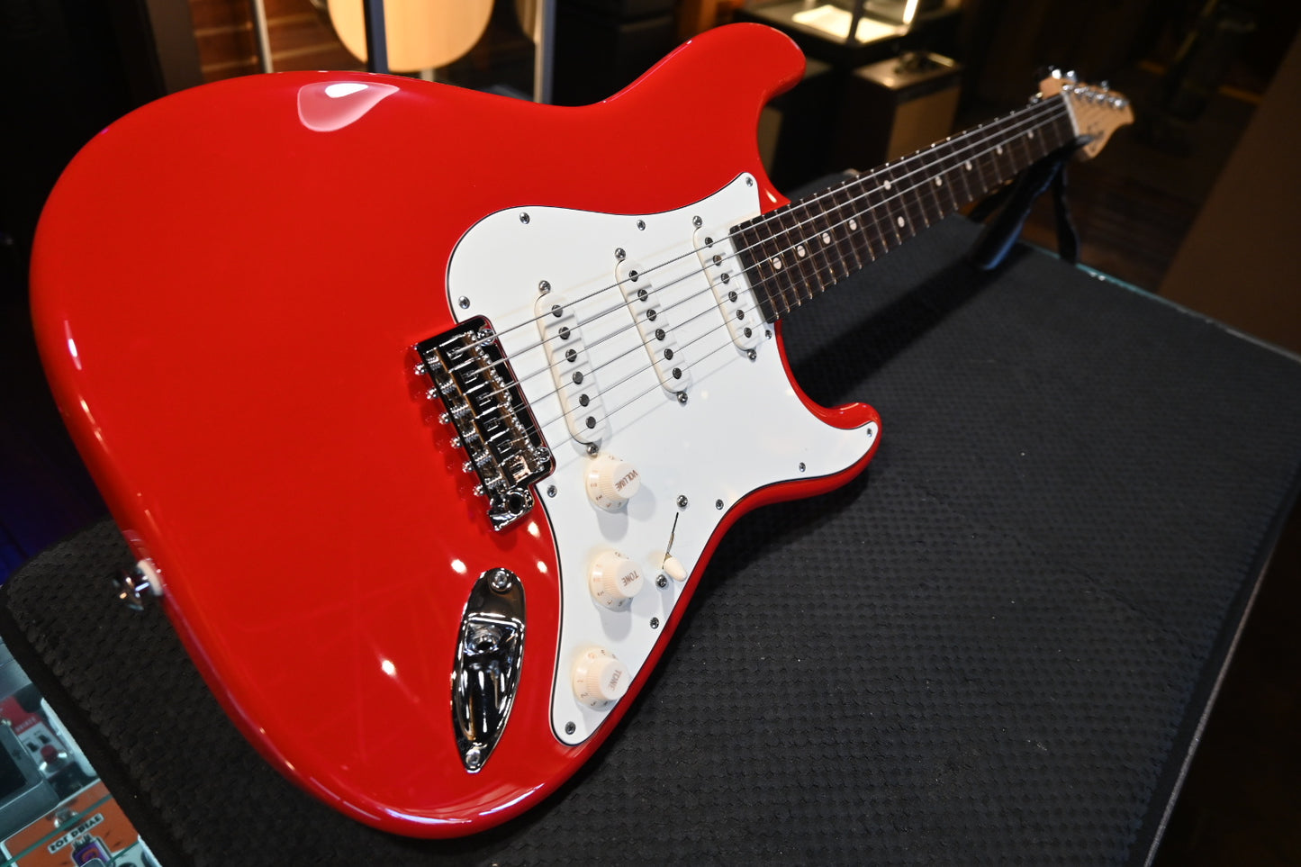 Suhr Classic S NAMM 2024 - Porsche Red Guitar #4722