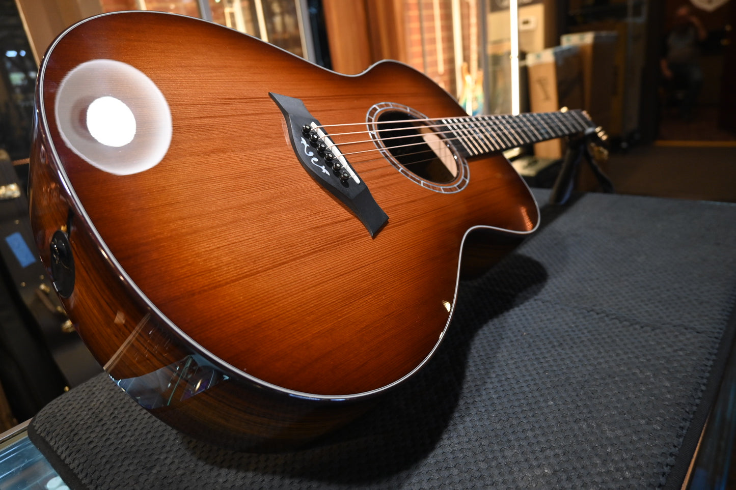 Taylor Custom GC Grand Concert “Harvester” Sinker Redwood/Bocote Catch #31 Guitar #5098