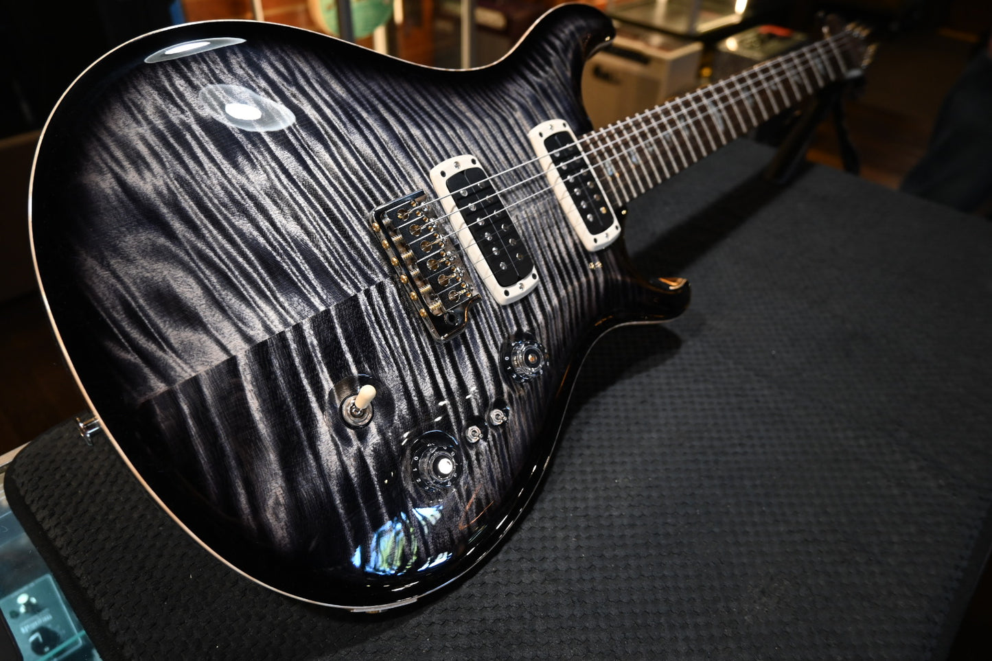 PRS Wood Library Custom 24-08 2024 - Charcoal Burst Guitar #0447 - Danville Music