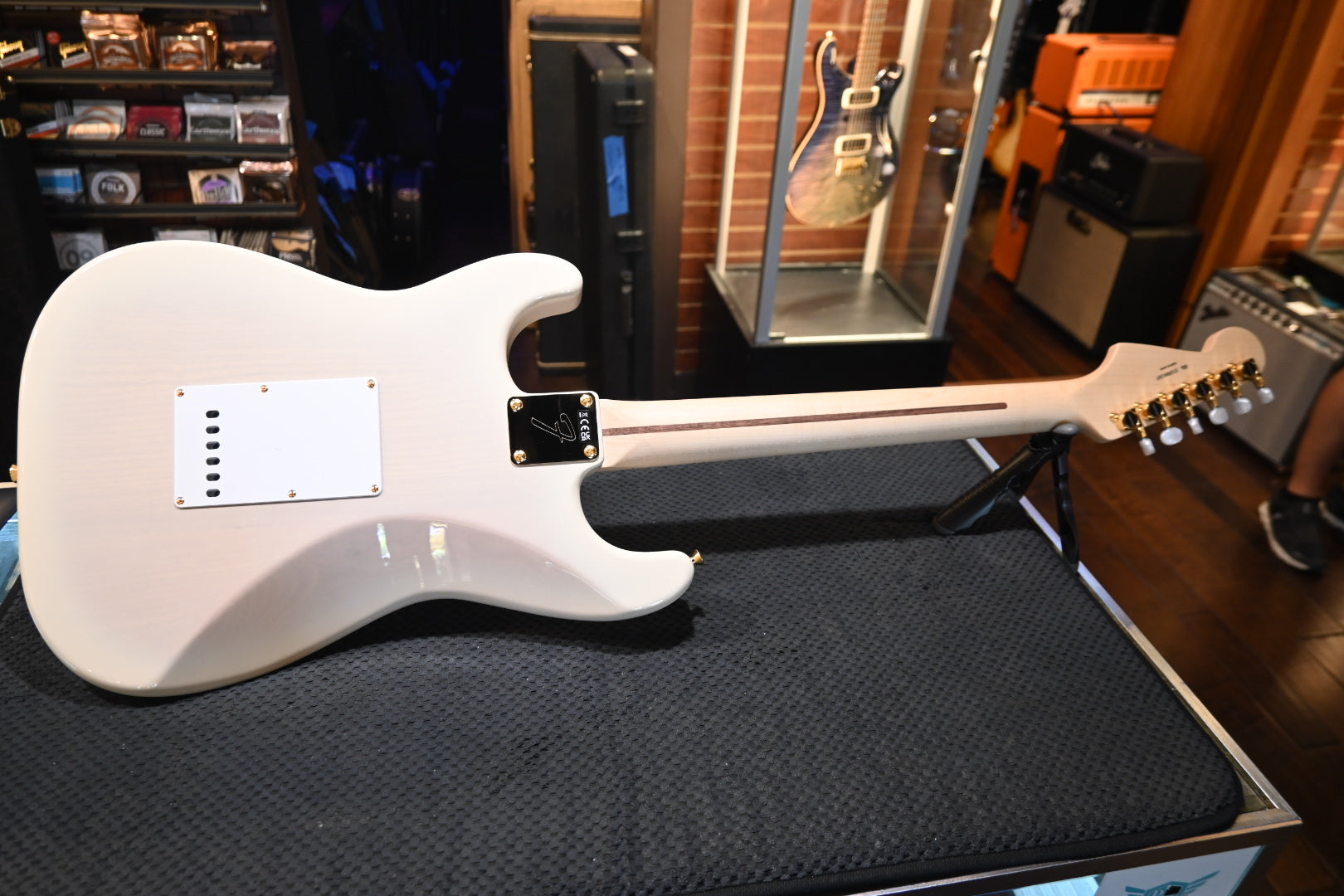 Fender Richie Kotzen Stratocaster - Transparent White Burst Guitar #1207 - Danville Music