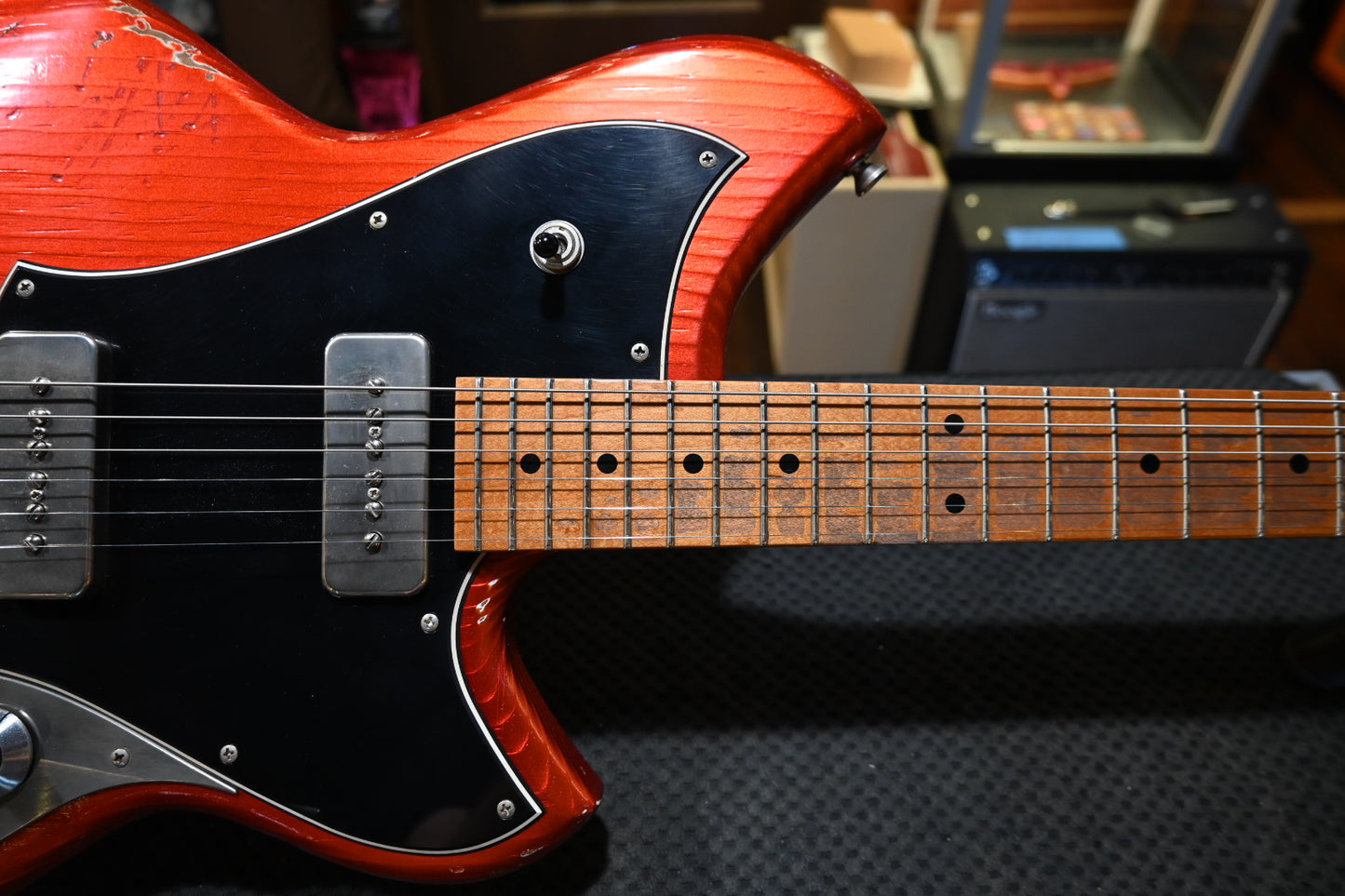 Novo Custom Serus J - Candy Apple Red Guitar #1033
