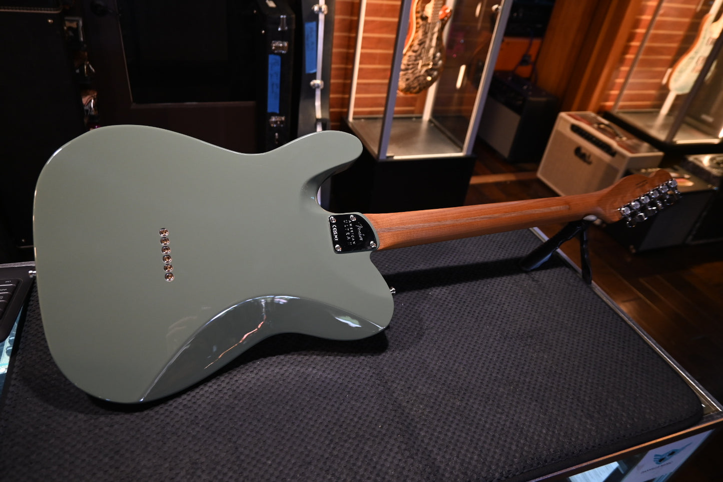 Fender Limited Edition American Ultra II Telecaster - Antique Olive Guitar #9040