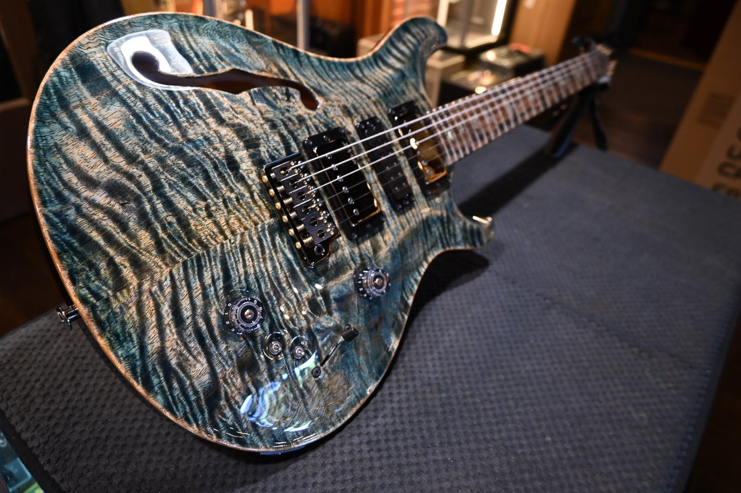 PRS Special Semi-Hollow Mango Limited Edition - Faded Whale Blue Guitar #4417