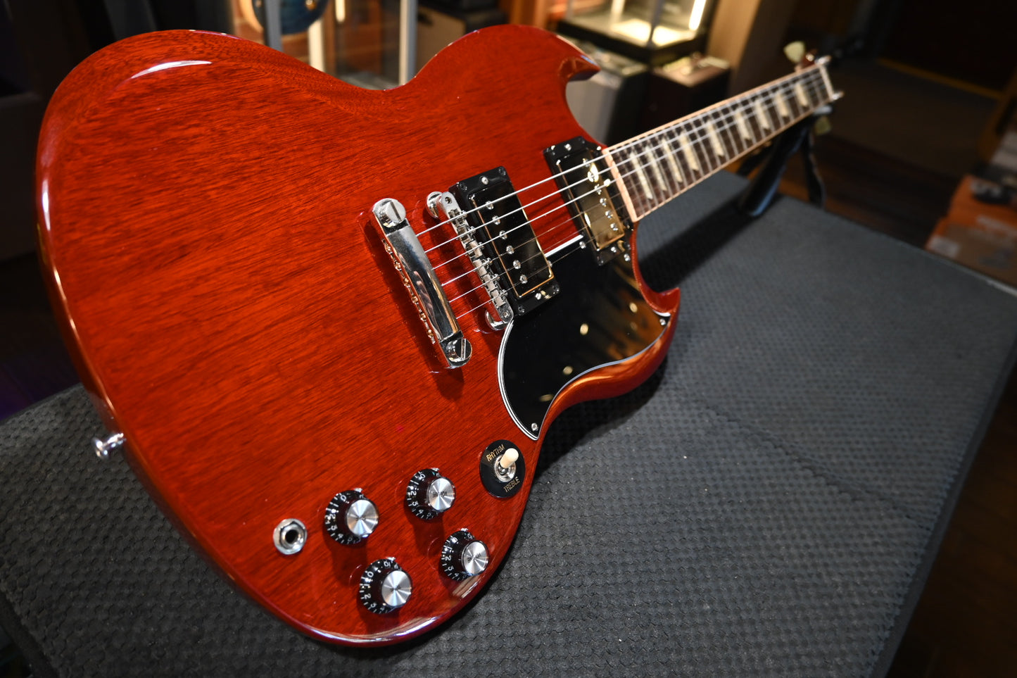 Gibson SG Standard ‘61 Stop-Bar 2016 - Vintage Cherry Guitar #7271 - Danville Music
