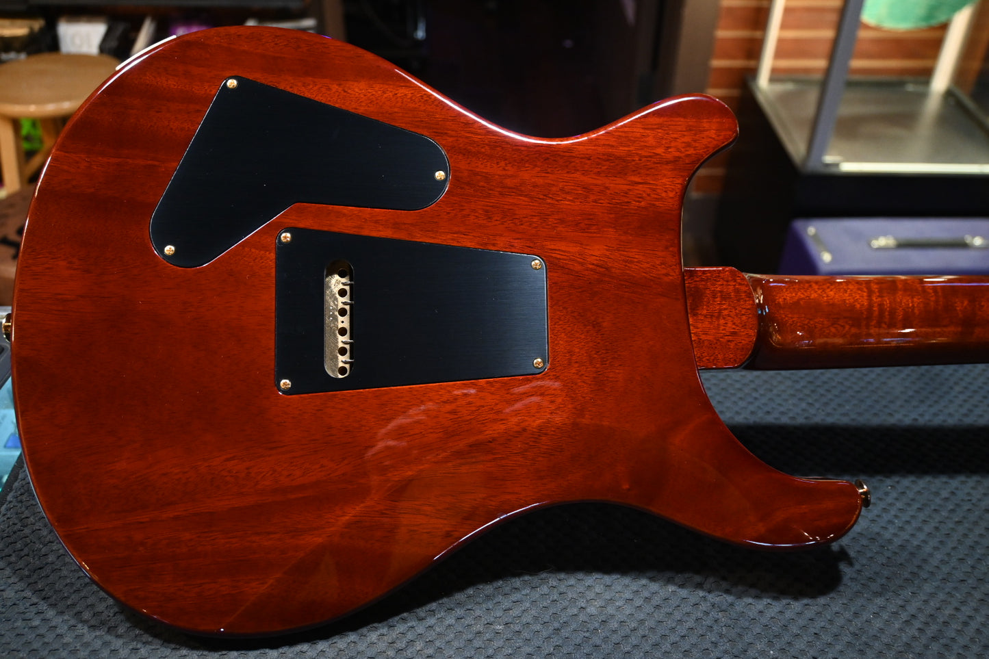 PRS Custom 24 10-Top 2024 - Orange Tiger Guitar #5946