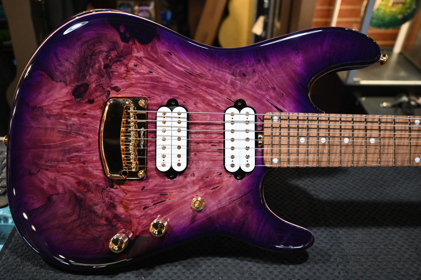 Music Man Jason Richardson 7-String Cutlass - Majora Purple Guitar #0920