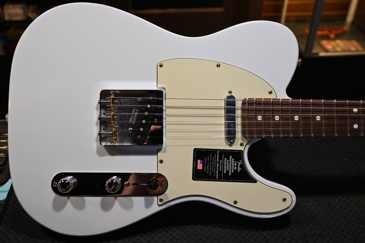 Fender Limited Edition American Professional Classic Telecaster w/ Silent System - Sonic Blue Guitar #2423