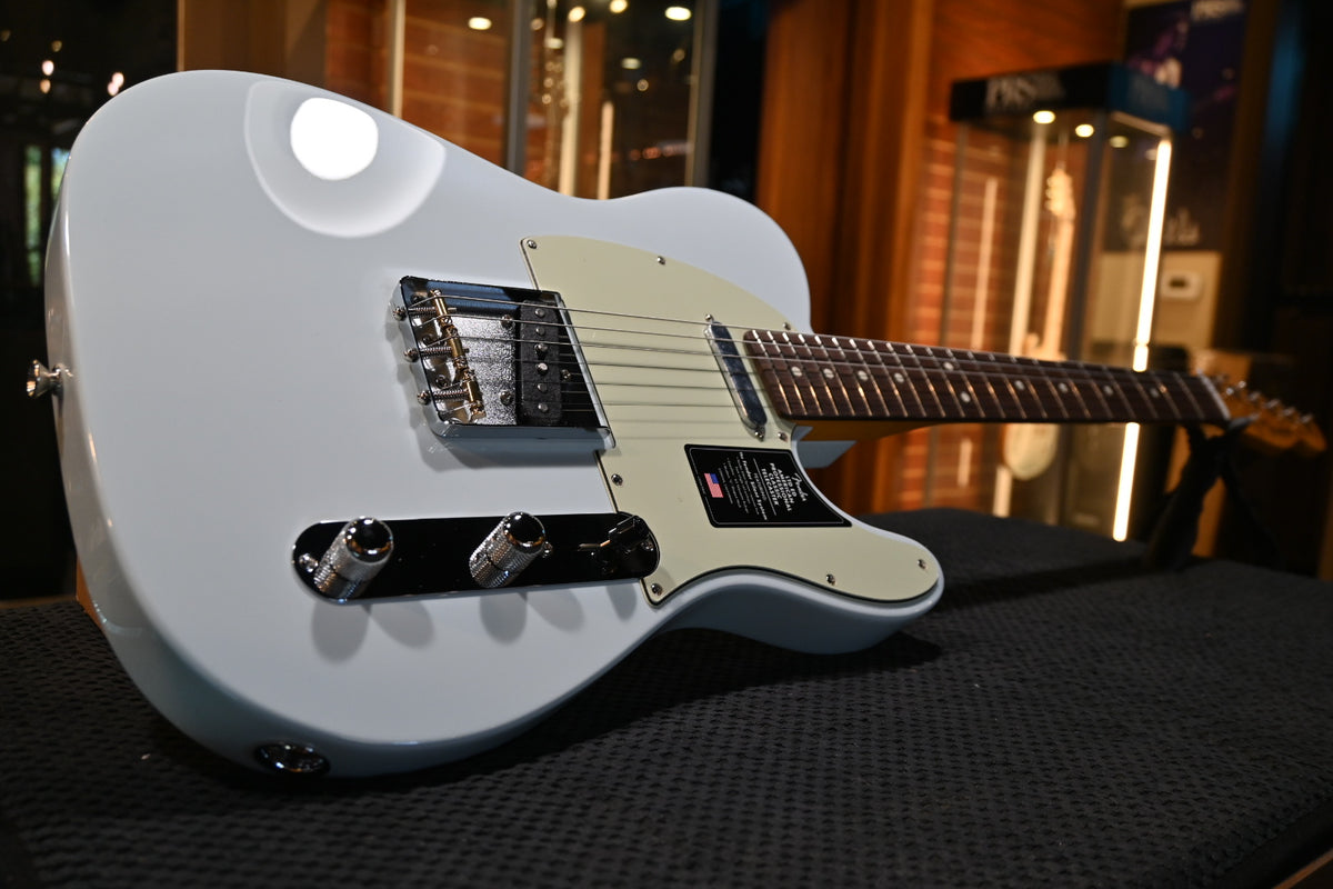 Fender Limited Edition American Professional Classic Telecaster w/ Silent System - Sonic Blue Guitar #2423