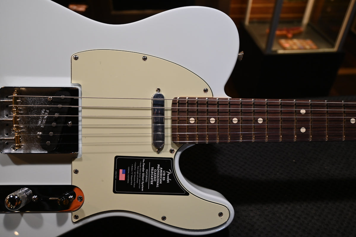 Fender Limited Edition American Professional Classic Telecaster w/ Silent System - Sonic Blue Guitar #2423