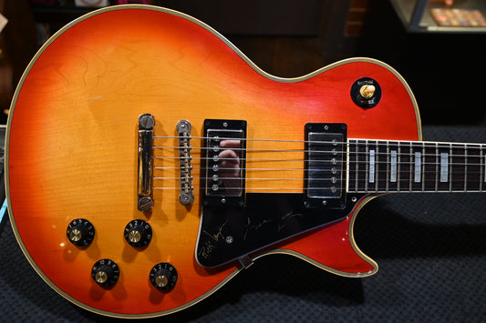 Greco EG800C "Lawsuit" LP Style 1981 - Cherry Sunburst Guitar #4982 - Danville Music