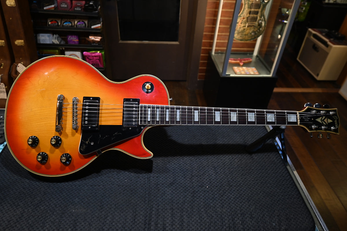Greco EG800C "Lawsuit" LP Style 1981 - Cherry Sunburst Guitar #4982