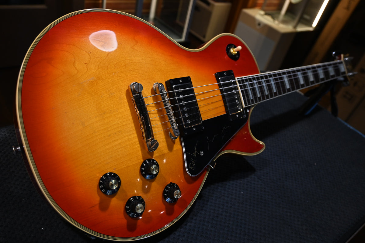 Greco EG800C "Lawsuit" LP Style 1981 - Cherry Sunburst Guitar #4982